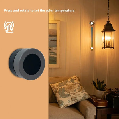 Tuya Zigbee Smart Scene Switch with Knob Dimmer & CCT Control, Wireless Wall Switch, App & Voice Control for Home Automation