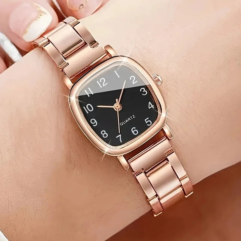 Women's watch new minimalist fashion trend gradient thin band electronic quartz watch can be customized