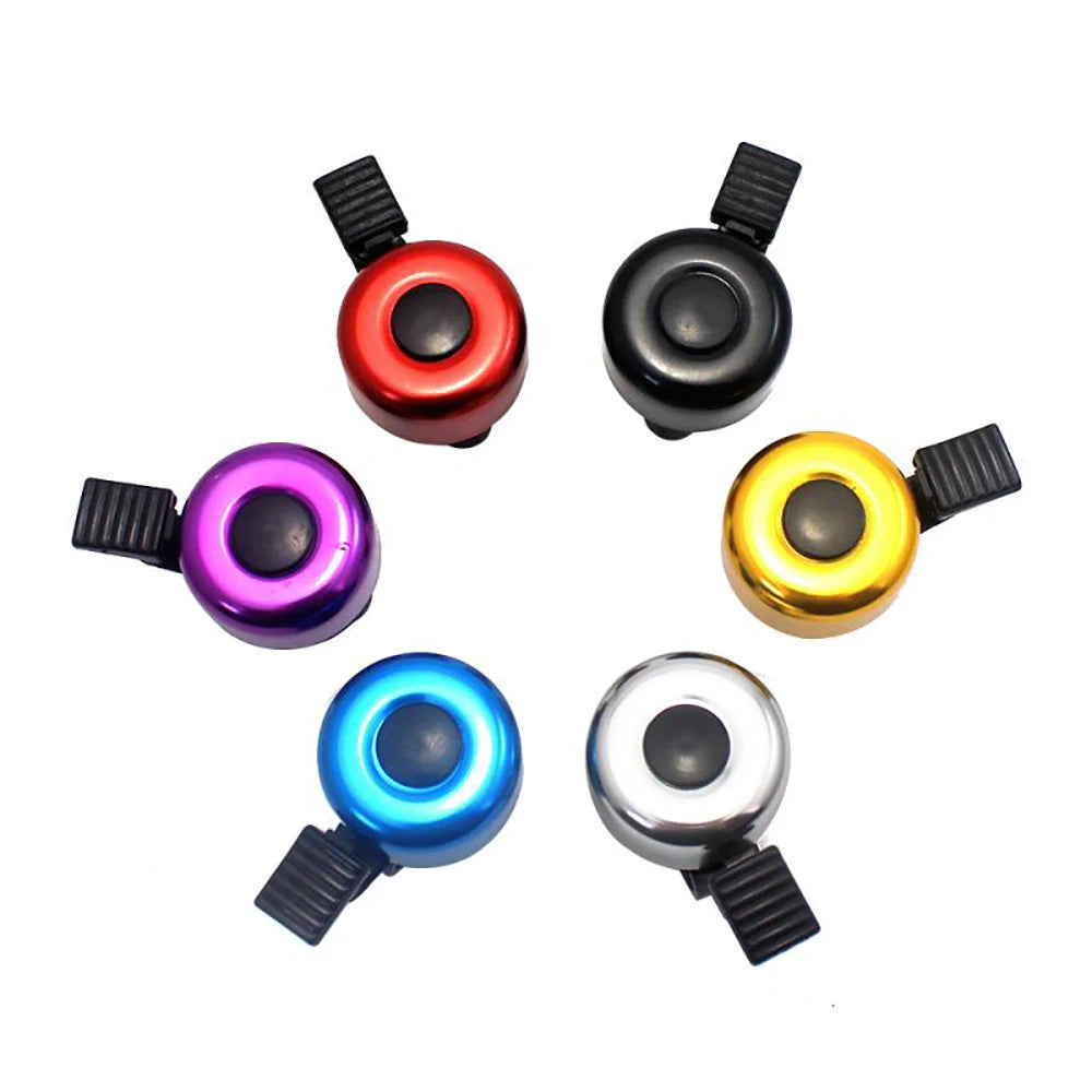 Universal Bike Bell Aluminum Alloy Mountain Road Bike Horn Alarm for Safety Cycling Bicycle Handlebar Bell Accessory Easy to Use