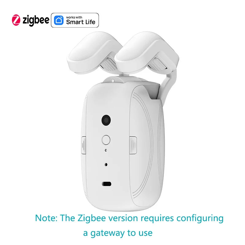 Zigbee Smart Curtain Driver Robot For Roman I Type U Type Curtains Track Alexa Google Home Works with Tuya