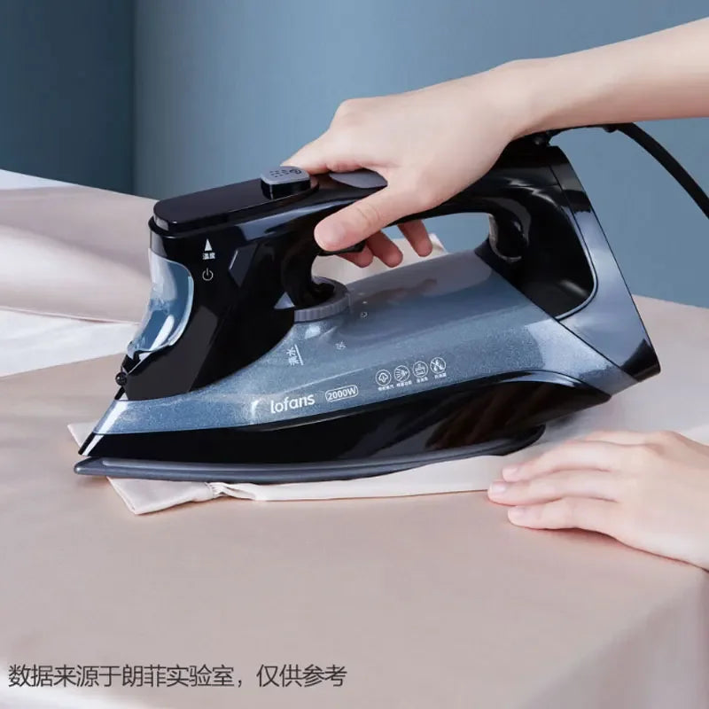 YYHC- Lofans LCD Display Electric Steam Iron for clothes steam generator road irons ironing Adjustable Ceramic