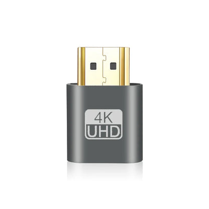 VGA Virtual Display Adapter HDMI-compatible 1.4 DDC EDID Dummy Plug Headless Ghost Display Emulator Video card Lock plate