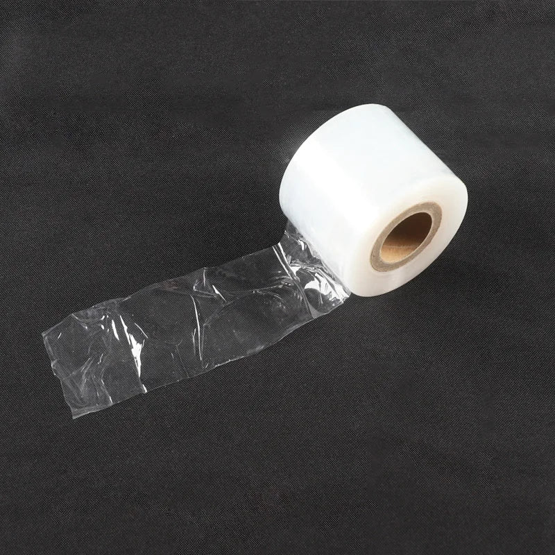 1 Roll 6cm 100m Stretch Wrap Transparent Packing Film Industrial Stretch Plastic Sealer Winding Durable Hand Wrap