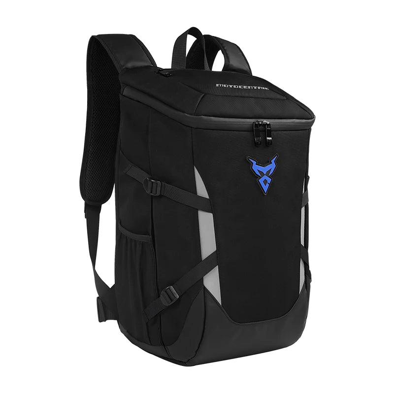 Waterproof Motorcycle Backpack Outdoor Sports Moto Biker Cycling Riding Helmet Backpack Reflective Business Travel Laptop Bag
