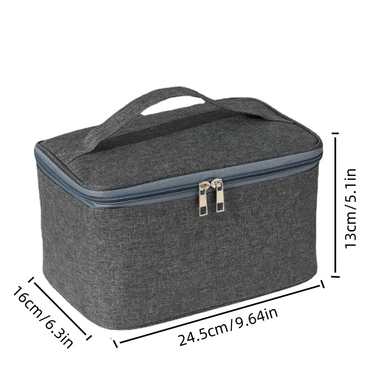 Travel Toiletry Cosmetic Organizer Bag Portable Beauty Case Waterproof Makeup Pouch Skincare Storage Tote Bag Women's Handbag