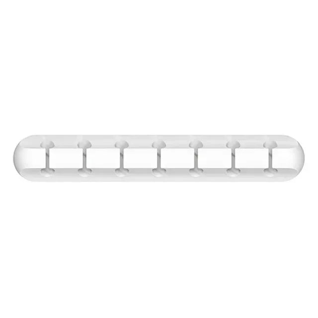 VIKEFON Cable Cord Wire Organizer Silicone USB Cable Winder Management Clips Self Adhesive for Mouse Keyboard Headset For iPhone