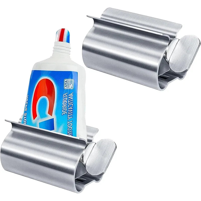 1 pc Toothpaste Squeezer Tube Roller Stainless Steel Tube Squeezer Tube Roller Save toothpaste and eliminate toothpaste waste