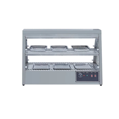 Hot Warmer Display Commercial Stainless Steel 1.1m Horizontal Refrigerator Cabinet Fresh Food Display Cooler