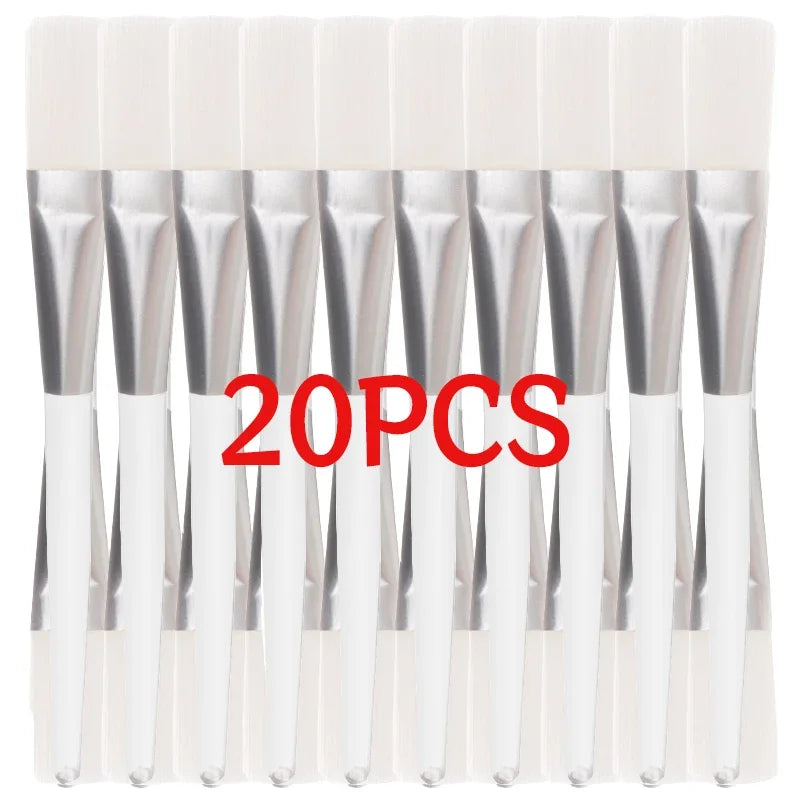 1-20PCS Soft Makeup Brush Mask Brushes Foundation Skin Face Care Tool Facial Mask Applicator Gel Salon Spa Beauty Cosmetic Brush