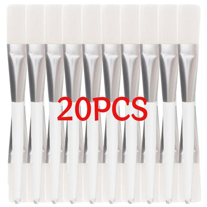 1-20PCS Soft Makeup Brush Mask Brushes Foundation Skin Face Care Tool Facial Mask Applicator Gel Salon Spa Beauty Cosmetic Brush