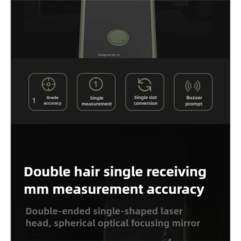 【Livraison Rapide】Rangefinder Smart Laser Measure 50M LED Display Intelligent Digital Laser Tape Rechargeable Laser Ruler Measur