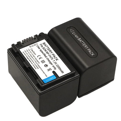 7.2V 2200mAh Suitable for Sony NP - FH70 Battery FH70 Camera Battery Fully Decoded Digital Lithium with Large Capacity