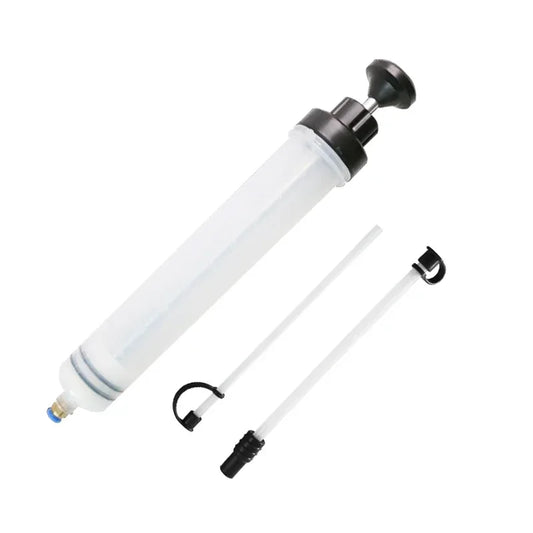 1.5L OilFluid Extractor Filling Oil Change Syringe Bottle Transfer Automotive Fuel Extraction Pump Hand Tool Oil Extractor Pump