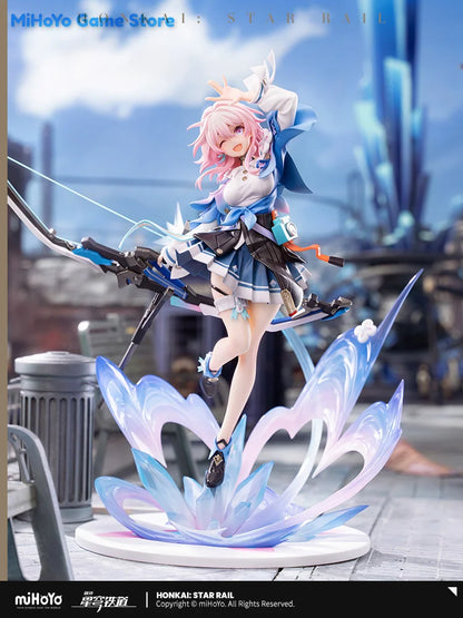 [Genuine] March 7th Figure MiHoYo Official Original Honkai Star Rail March 7th Garage Kits Action March 7th Ver.1/7 Model Gift