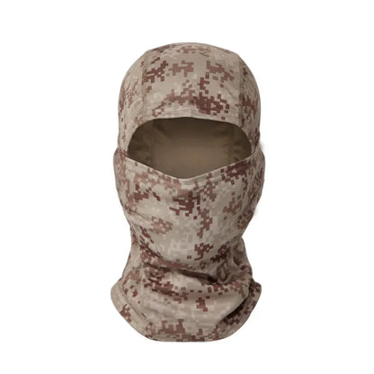 Balaclava militar táctico para bicicleta, a prueba de viento, máscara facial completa, al aire libre, caza, senderismo, cabeza