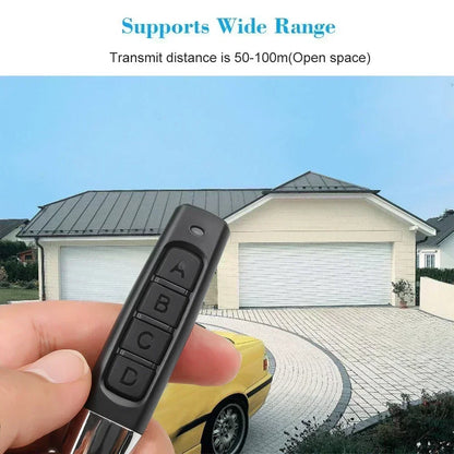 1-5PCS 433mhz Remote Control Duplicator Universal Remote key Copy Clone Replacement Garage Door Keychain RF 433Mhz Transmitter