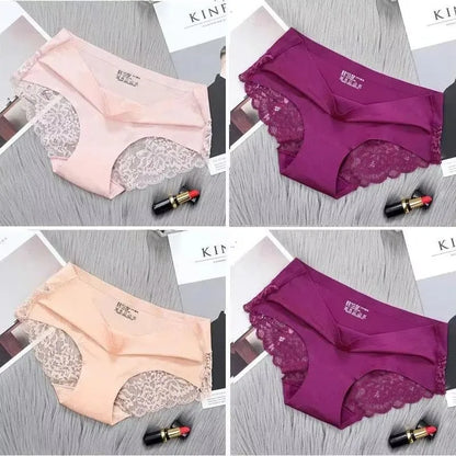 1/3/4/5Pcs New Arrival Low Rise Ladies Sexy Lace Panty Underpants Panties For Women Lingerie Cotton Briefs
