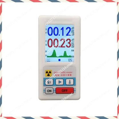 -A21Z Geiger Counter Display Radioactive Tester BR-6 Electromagnetic Radiation Detector Nuclear Radiation Detector