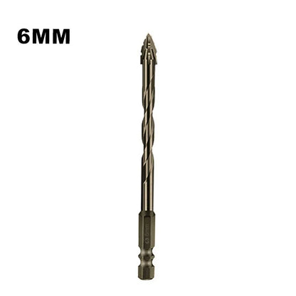 10/7PCS Serrated Drill Bits Set High Strength Special Serrated Twist Bits 3-12mm For Concrete/Tile/Glass Drilling Tools Set