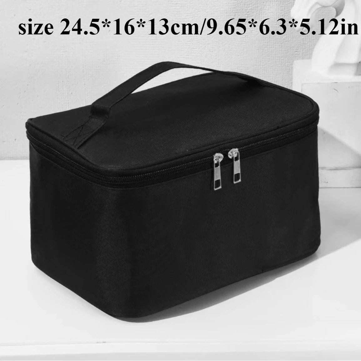 Travel Toiletry Cosmetic Organizer Bag Portable Beauty Case Waterproof Makeup Pouch Skincare Storage Tote Bag Women's Handbag