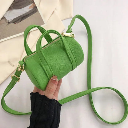 Women's Fashion Mini Bags Soft PU Leather Shoulder Bags Lipstick Organizer Earphone Key Coin Money Storage Pouch Crossbody Bag