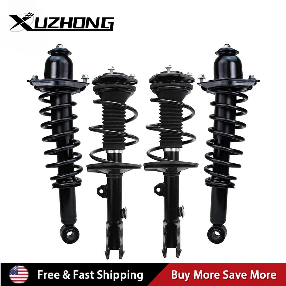 4pc Front and Rear Struts for 2009-2013 Toyota Corolla 1.8L OE# 572597 572598