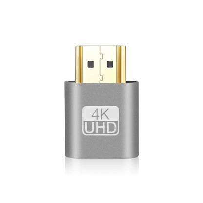 VGA Virtual Display Adapter HDMI-compatible 1.4 DDC EDID Dummy Plug Headless Ghost Display Emulator Video card Lock plate