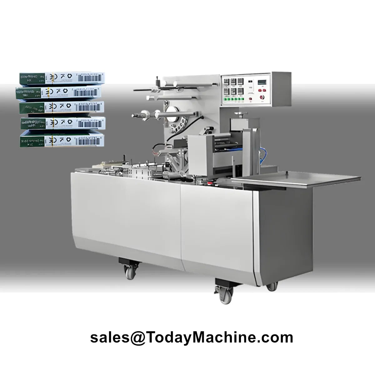 Automatic Wrapping Machine Perfume Bar Chocolate Soap Box 3D Transparent Film Packing Machine