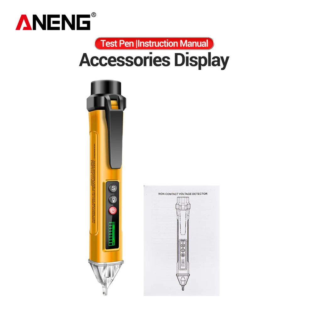ANENG VC1010 Digital AC/DC Voltage Detectors Smart Non-Contact Tester Pen Meter 12-1000V Current Electric Sensor Test Pencil
