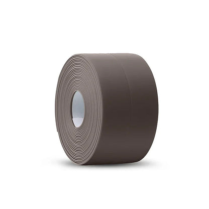 3.2M PVC Caulk Tape Self Adhesive Oil-Proof Kitchen Sink Edge Corner Wall Sticker  Bath Waterproof Toilet Sealing Strip Tape