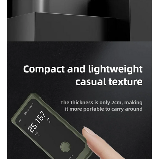 【Livraison Rapide】Rangefinder Smart Laser Measure 50M LED Display Intelligent Digital Laser Tape Rechargeable Laser Ruler Measur