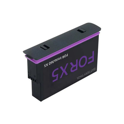 Replacement Battery For Insta360 X5 Rechargeable Li-ion Battery Pack 2500mAh 9.63Wh