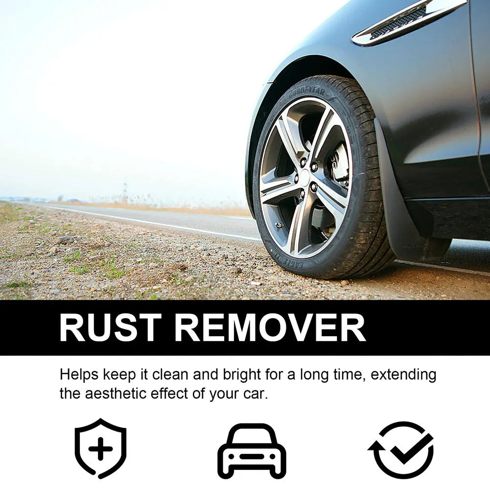 100ml Paint Rust Inhibitor Paint Rust Remover Derusting Spray Car Rust Removal Spray Car Wheel Hub Rust Remover Car Accessories