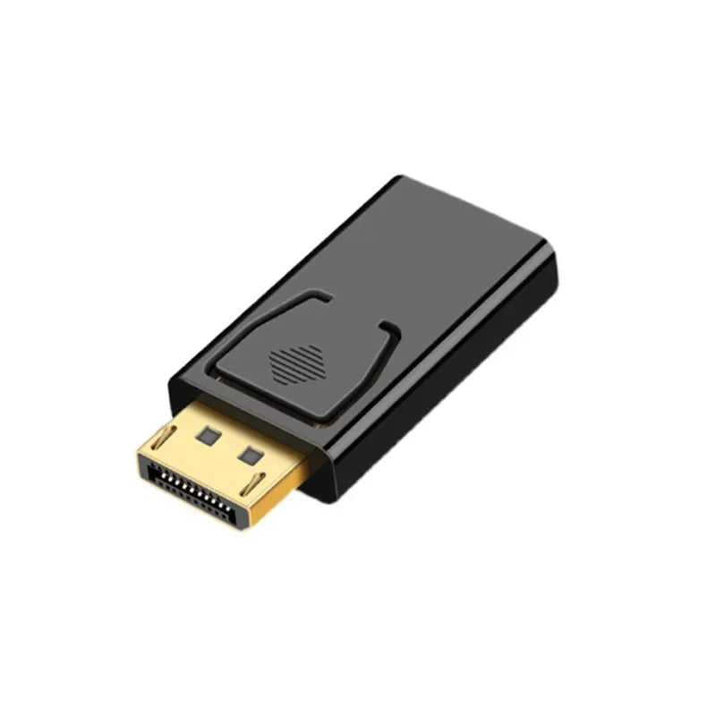 1080/4K Connector DisplayPort DP To HDMI-Compatible Cable Video Audio Adapter Converter for PC Laptop to TV Monitor Projector