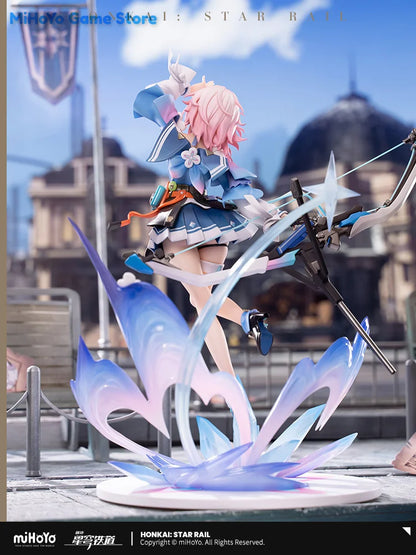 [Genuine] March 7th Figure MiHoYo Official Original Honkai Star Rail March 7th Garage Kits Action March 7th Ver.1/7 Model Gift
