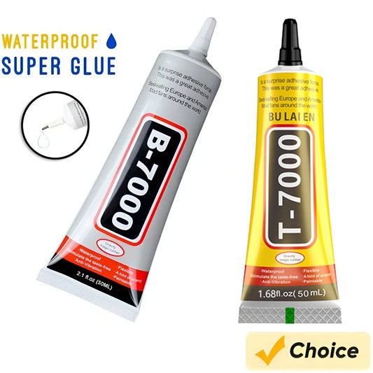 1 Pc 15/50/110ml B-7000 Glue T-8000 Adhesive Epoxy Resin Repair Cell Phone Touch Screen Liquid Glue Jewelry Craft Adhesive Glue