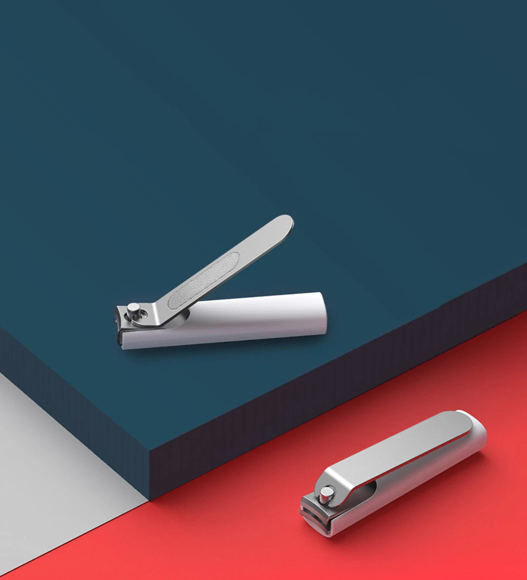 Xiaomi Mijia Stainless Steel Nail Clippers with Anti-splash Cover Trimmer Pedicure Care Nail Clippers Professional File Nail