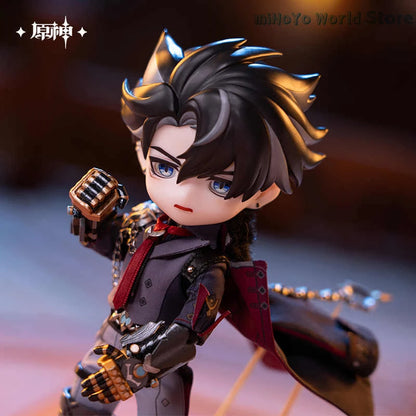 [Genuine] Wriothesley Figure MiHoYo Genshin Impact Original Wriothesley Garage Kits Anime Cosplay Statue Movable Model Gifts