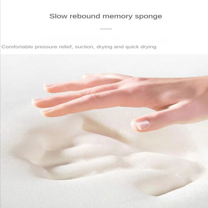 Water absorbtion anti slip bathroom mat thickened bathroom carpet long hair carpet machine washable durable toilet mat