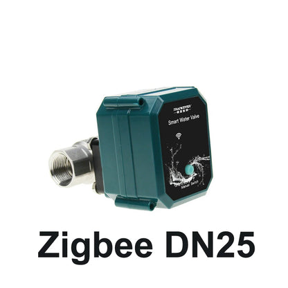 Tuya Zigbee Wifi Valve 0% To 100% Water Open Rate Intelligent Ball Valve Automation Controller Water Leakage Sensor Smart Life