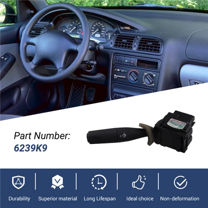 Well For  406 406 RESTYLING Citroen ZX Window Wash-Wipe Contrl Switch Glass Cleaning Wiper Switch 6239K9