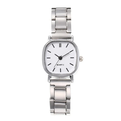 Women's Watch Light Luxury Simple Temperament Retro Small and Simple Women's Steel Belt Quartz Watch can be customized