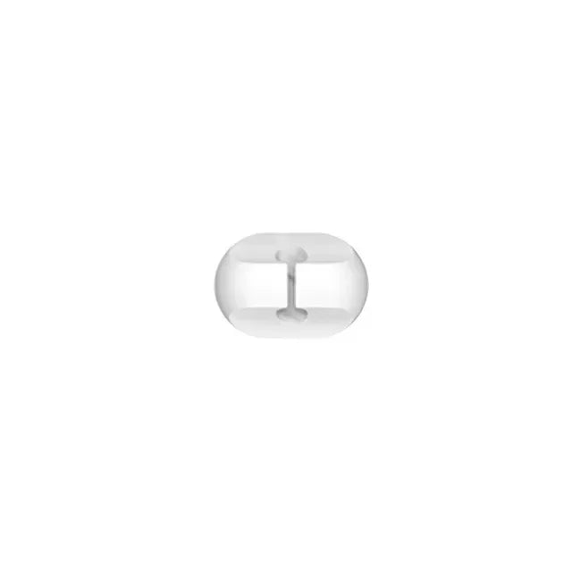 VIKEFON Cable Cord Wire Organizer Silicone USB Cable Winder Management Clips Self Adhesive for Mouse Keyboard Headset For iPhone