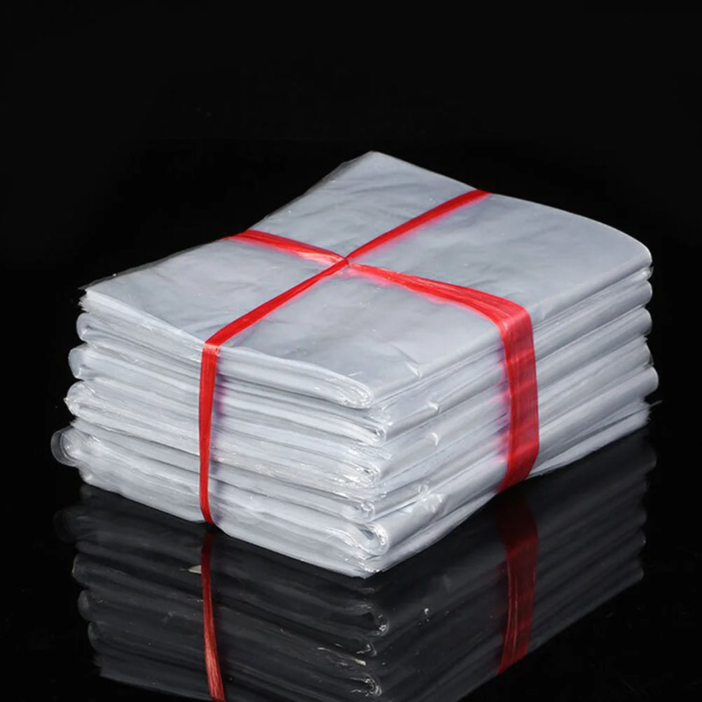 100 Pcs Heat Shrinkable Film Vacuum Sealer Collapsible Packaging Bags Wrap Bottle Packing Multi-function Dust-proof