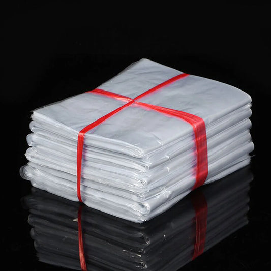 100 Pcs Heat Shrinkable Film Vacuum Sealer Collapsible Packaging Bags Wrap Bottle Packing Multi-function Dust-proof
