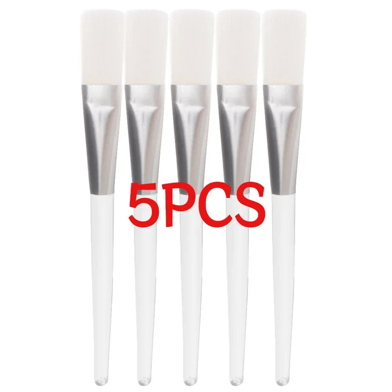 1-20PCS Soft Makeup Brush Mask Brushes Foundation Skin Face Care Tool Facial Mask Applicator Gel Salon Spa Beauty Cosmetic Brush