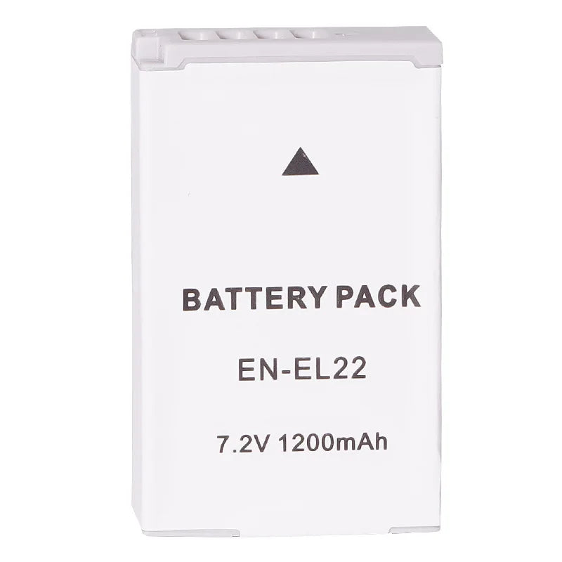 New 7.2V 1200MaH for Nikon EN-EL22 J4 1 S2 Camera Batteries