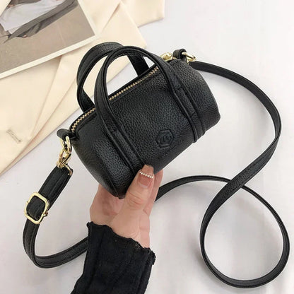 Women's Fashion Mini Bags Soft PU Leather Shoulder Bags Lipstick Organizer Earphone Key Coin Money Storage Pouch Crossbody Bag
