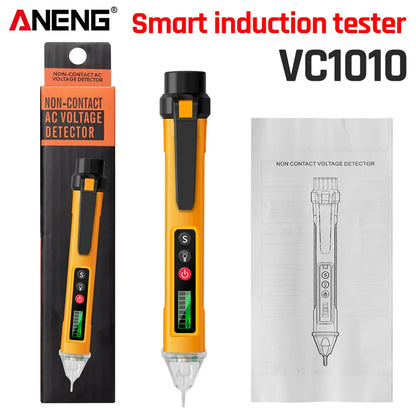 ANENG VC1010 Digital Smart AC/DC Voltage Detectors Non-Contact Tester Pen Meter 12-1000V Current Electric Sensor Test Pencil