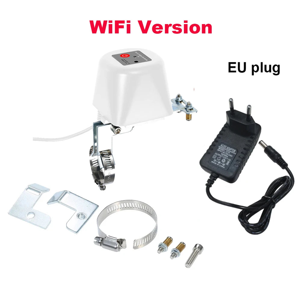 Tuya Zigbee Smart Gas Valve WIFI Garden Water Shut Off Timer Irrigation Controller with Alexa Google Assistant SmartLife